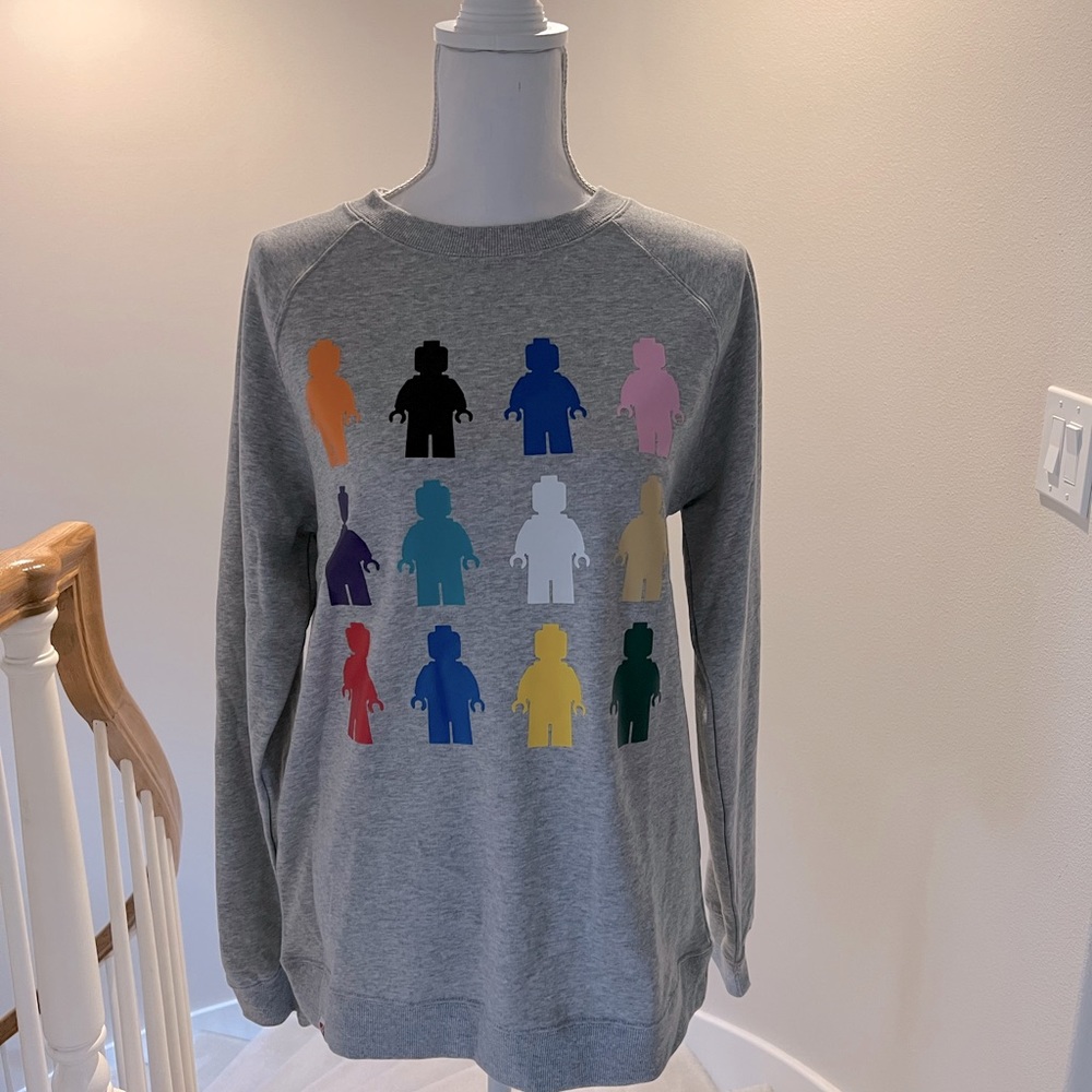 Nwt Lego+Target crewneck sweatshirt 100% cotton